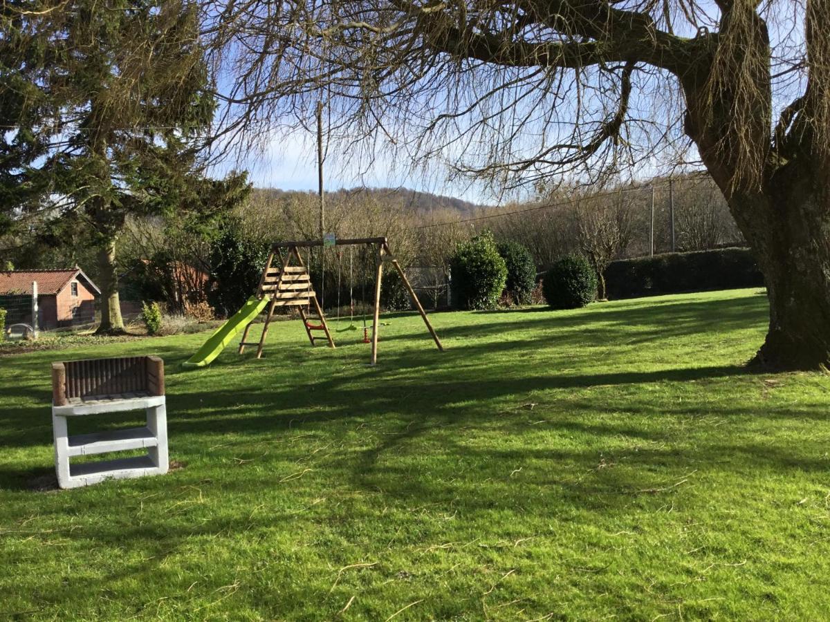 La Ferme Des Pierrettes Villa Menneville ภายนอก รูปภาพ
