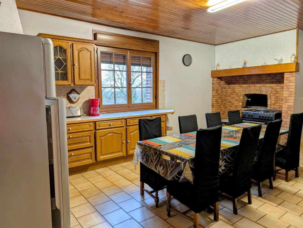 La Ferme Des Pierrettes Villa Menneville ภายนอก รูปภาพ