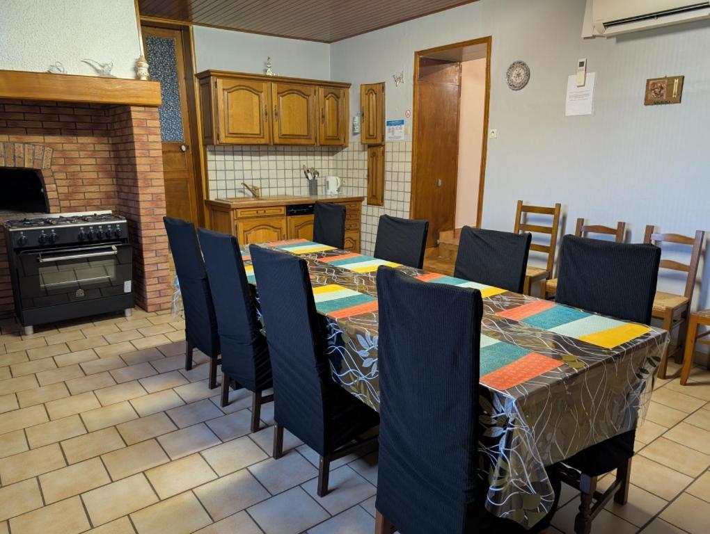 La Ferme Des Pierrettes Villa Menneville ภายนอก รูปภาพ