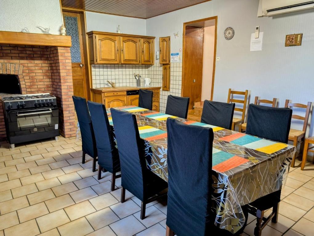 La Ferme Des Pierrettes Villa Menneville ภายนอก รูปภาพ