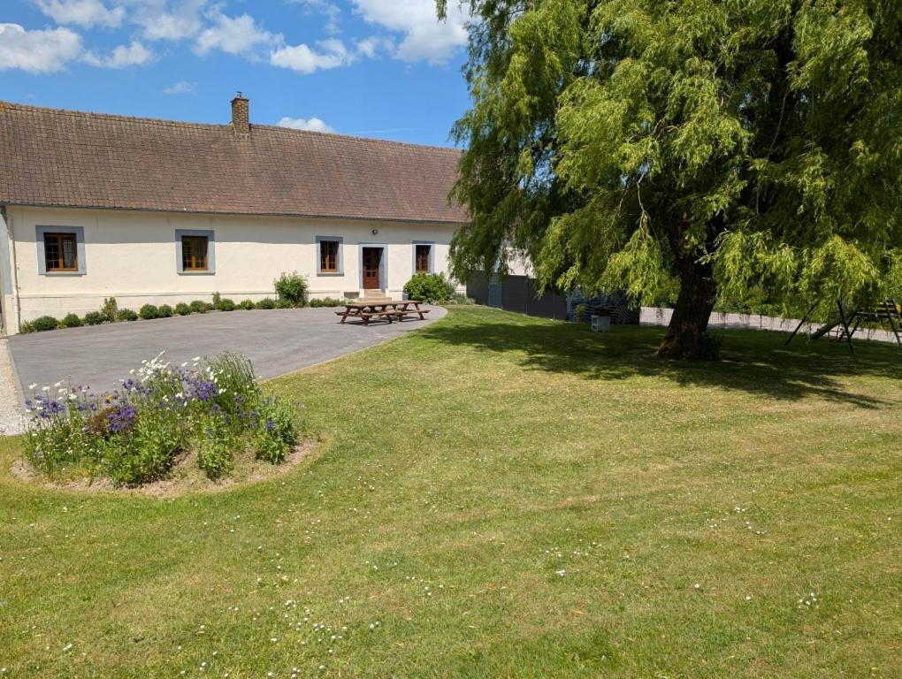 La Ferme Des Pierrettes Villa Menneville ภายนอก รูปภาพ