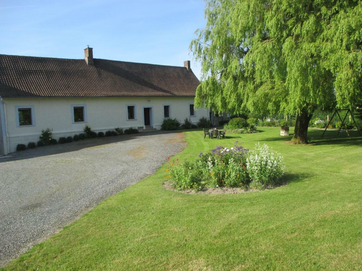 La Ferme Des Pierrettes Villa Menneville ภายนอก รูปภาพ